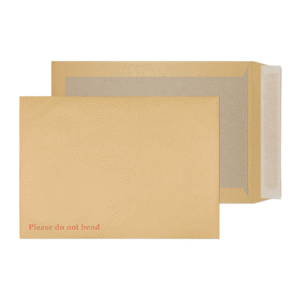 Pack of 500 Board Back Pocket Peel & Seal Envelopes Manilla, C5 (A5) 229 x 162 mm