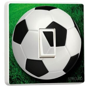 Football Design for Single Light Switch Cover