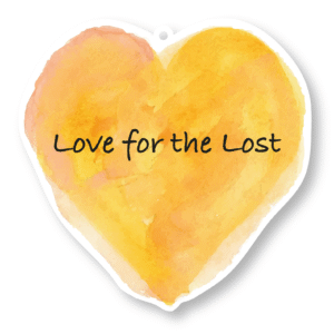 Love for the lost, Remember a loved one, Clear Acrylic Present, Window Sun catcher