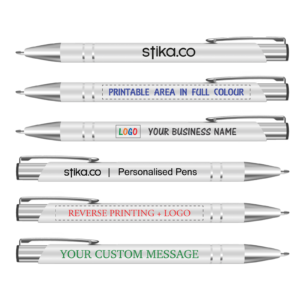 Personalised Metal Pen - Customisable Promotional Pen with Logo & Text Printing, Ideal for Events & Giveaways