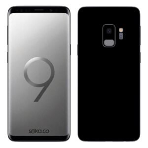 Samsung Galaxy S9 Vinyl skin sticker - Plain Black