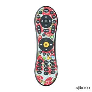 Shabby Chic Roses Design, Vinyl sticker for Virgin Media TiVo V6 Remote controller